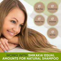 Davis Finest - Reetha Aritha Soap Nuts Powder 100g, SLS-Free Soap, Clarifying Shampoo for Stronger Hair, Loss of Hair & Dandruff, Natural Skin Care, Face Mask, Chemical Free, Vegan, Organic