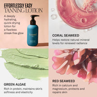 Mii Cosmetics Kissed Effortlessly Easy Tanning Lotion, Hydrates Skin & Offers Flawless, Streak Free Tan, Light, 200ml