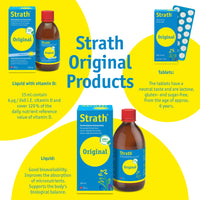 Strath Original Tablets (300) - Food Supplement with Herbal Yeast - Daily Nutritional Supplement - Suitable for Pregnant and Breastfeeding Women - Lactose & Gluten Free - Vegan