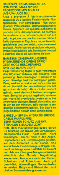Uriage BARIESUN Unscented Cream SPF50+ 50ml