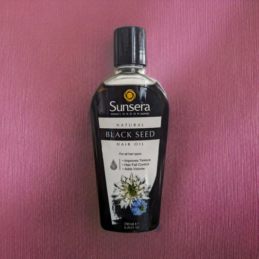 Generic Sunse Hair Oils and Facial Toner | Natural Hair Oil | Protects Hair from Dehydration | 200ml | Treats Split ends | Best for Soft & shiny Hairs (Blackseed)