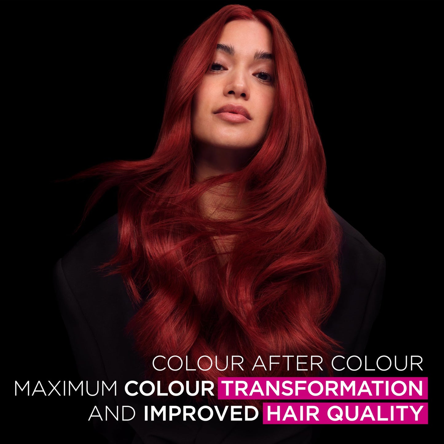Garnier Olia 9.3 Gold Light Blonde, oil-powered, no-ammonia. 100% grey coverage. Luminous, long-lasting, vibrant gold light blonde color with exceptional shine.