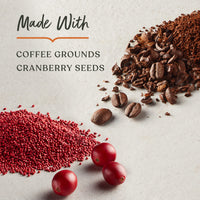 SANCTUARY Sanctuary Spa Ruby Oud Coffee Scrub, No Mineral Oil, Cruelty Free and Vegan Exfoliating Body Exfoliator, 300 ml, Red