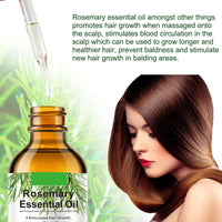 find back Rosemary Oil for Hair Growth,2 Pack Rosemary Essential Oil for Hair Loss Regrowth, Strengthens Hair, Nourishes Scalp, Light Weight, Non Greasy, Improves Scalp Circulation For Men And Women 2*2.02 Oz