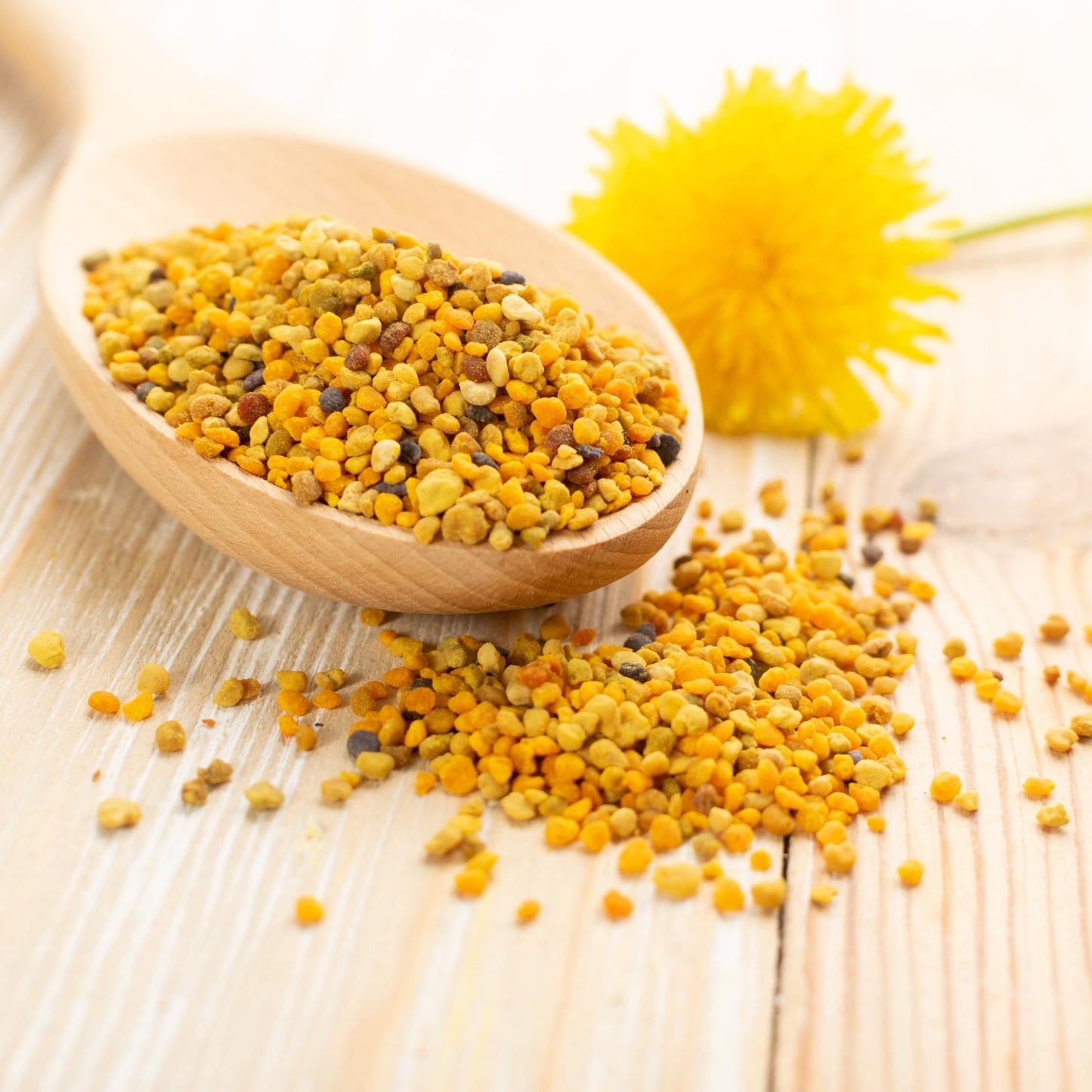 Anthap 100% Natural Bee Pollen, Bee Pollen Granules, Superfood, Boosts Vitality and Immunity, Sustainable Packaging, 200g