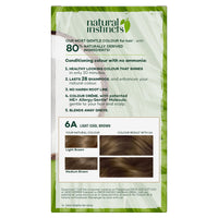 Clairol Natural Instincts Semi-Permanent No Ammonia Hair Dye, 6A Light Ash Brown