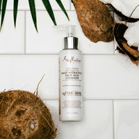 SHEA MOISTURE Shea Moisture 100 Percent Virgin Coconut Oil Daily Hydration Face Milk Cleanser, 4 oz