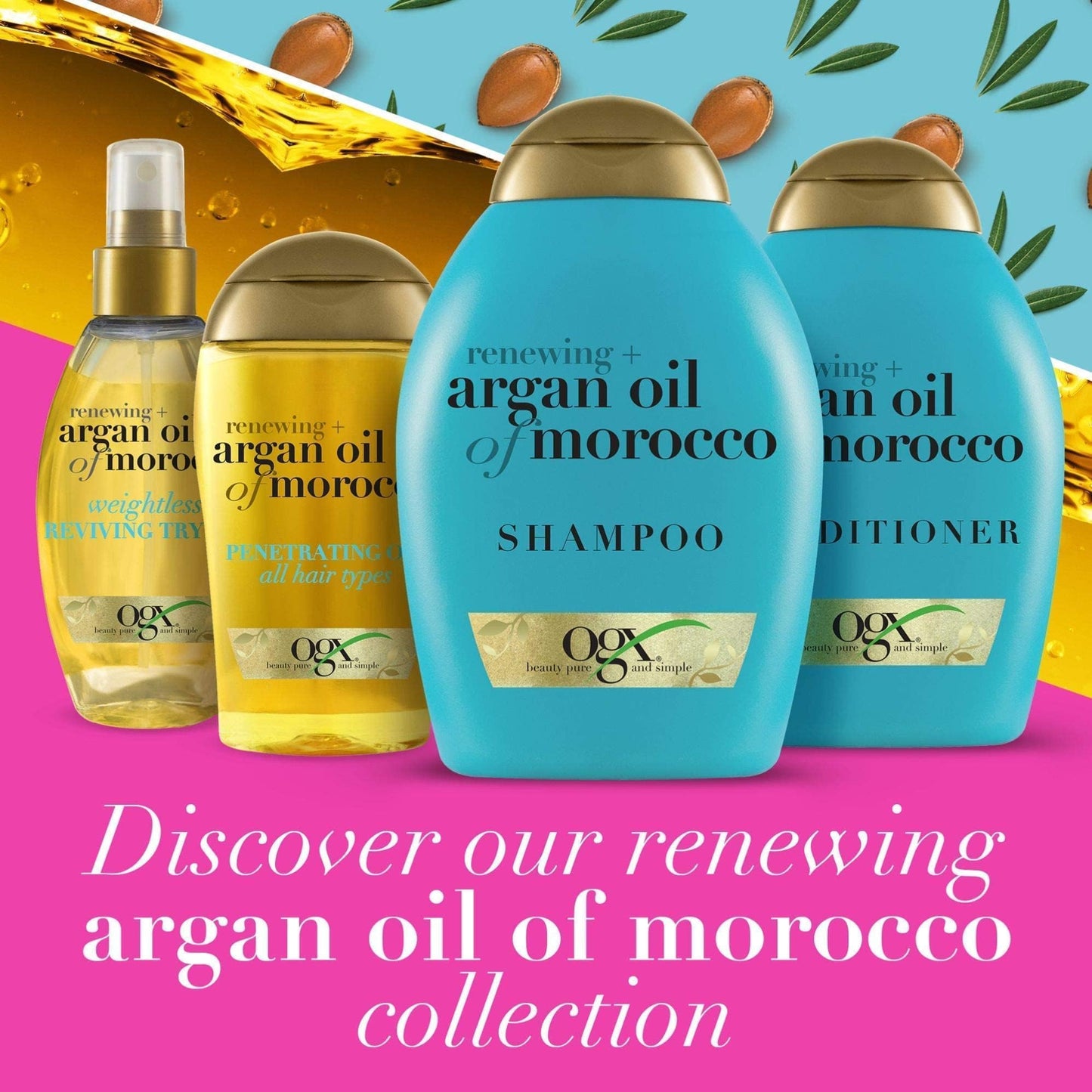 OGX Ogx Renewing Argan Oil of Morocco Weightless Reviving Dry Oil, 118ml