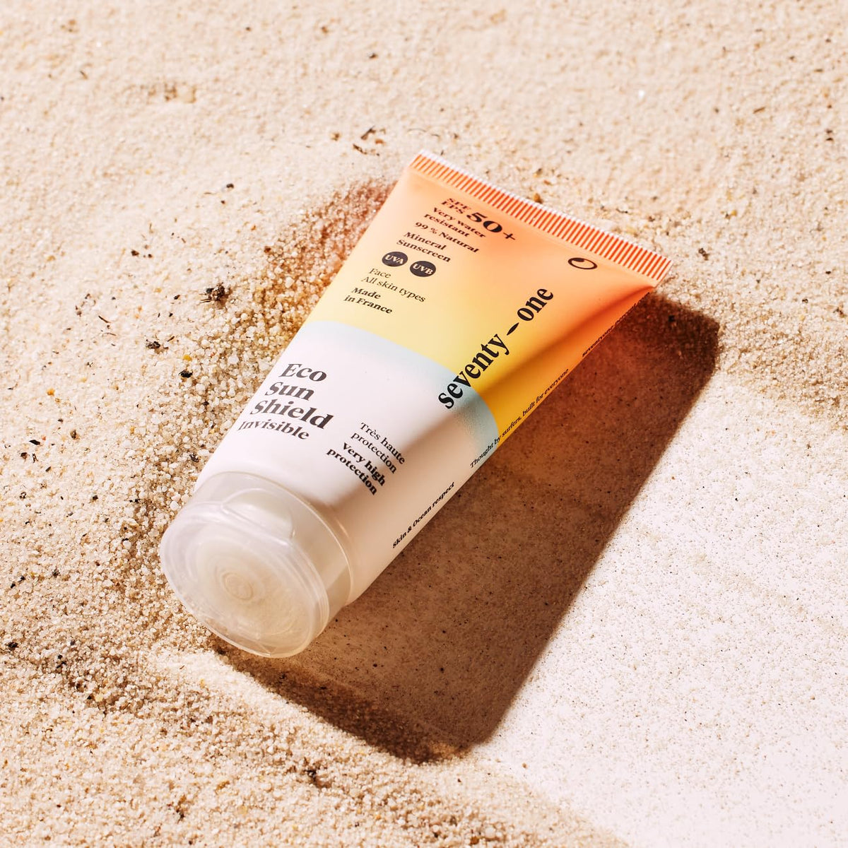seventyone PERCENT SeventyOne Percent | Dry Sun Oil SPF 30 | Dry Sun Oil : Face - Body - Hair | High Vegan Sun Protection | Skin Satin appearance | UVA 16 | 80% Natural - Made in France | 100 ml
