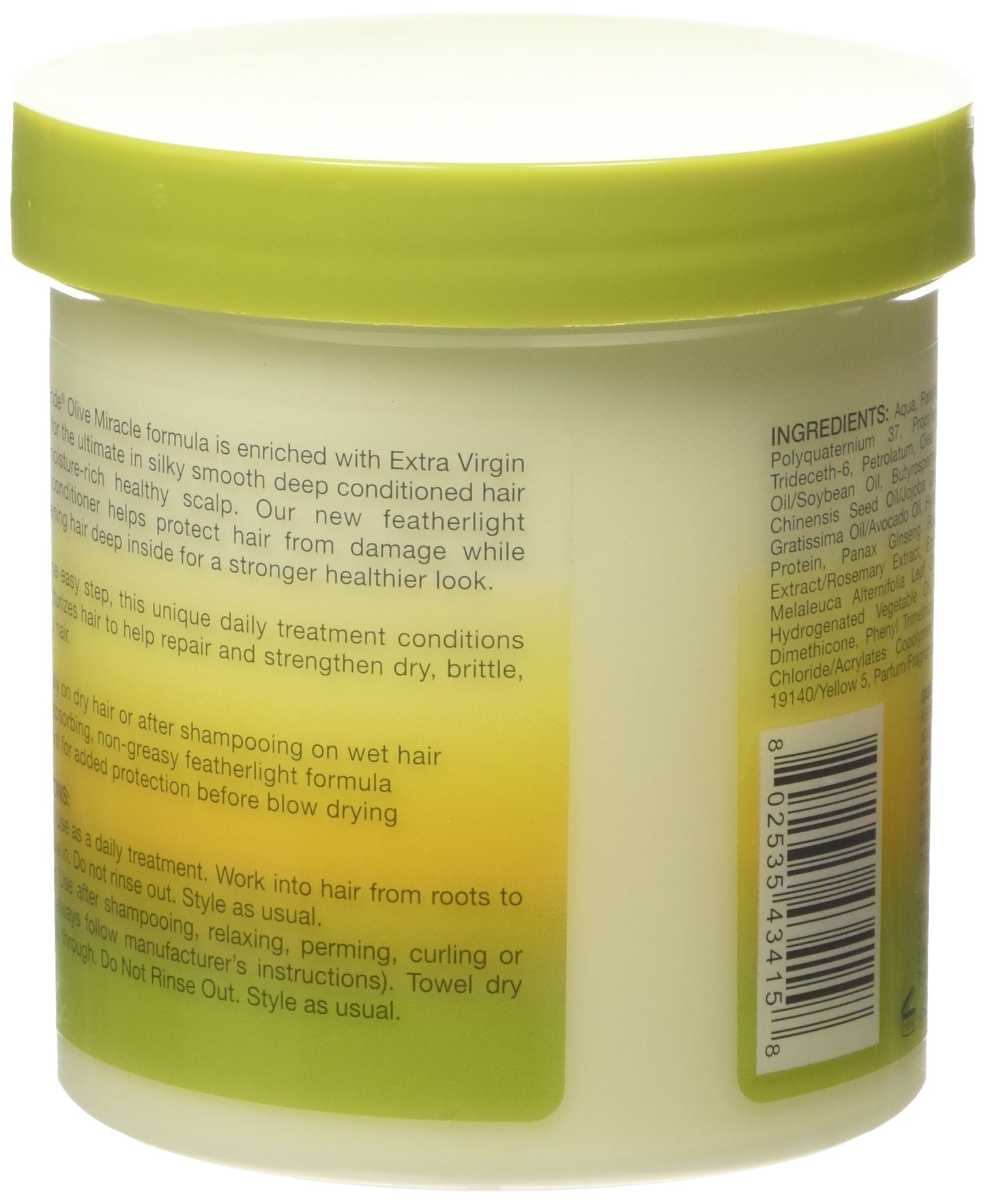 African Pride Olive Miracle Anti-Breakage Leave-In Conditioner 425g/15oz