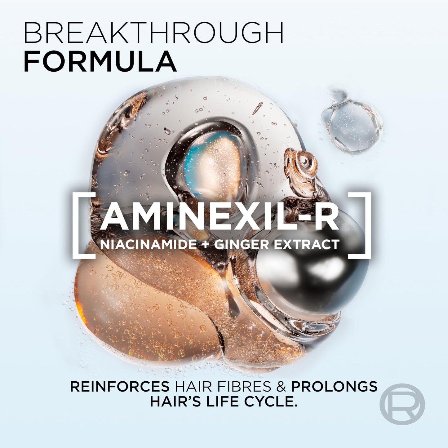 L'Oreal Paris Elvive Growth Booster Shampoo, Anti Hair Loss Shampoo, 200ml / 6.7 fl. oz.