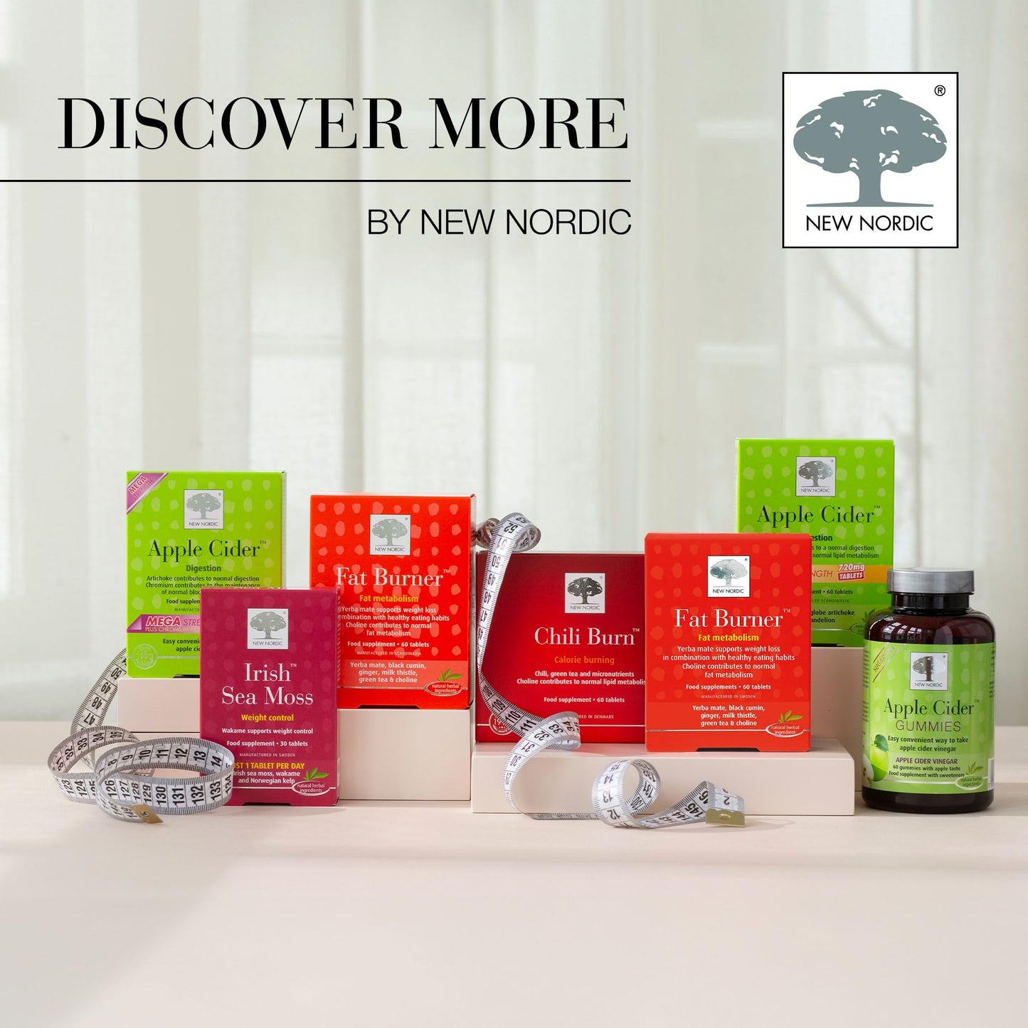 New Nordic Ltd New Nordic Wonder Legs, High-Strength Pine Bark & Red Vine Leaf Extract with Vitamin C, Supports Normal Circulation & Vein Function, 30 Tablets