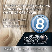 Knight & Wilson Colour-Freedom Blonde Anti-Orange Toner Mask, Semi Permanent Conditioning Treatment, Gentle Formula Neutralises Brassy Tones for Naturally Light, Bleached, Grey & Coloured Hair 150ml