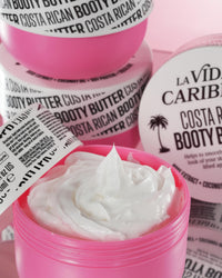 La Vida Caribena Costa Rican Booty Butter, Skin Smoothing Body Cream, Body Butter, 200ml