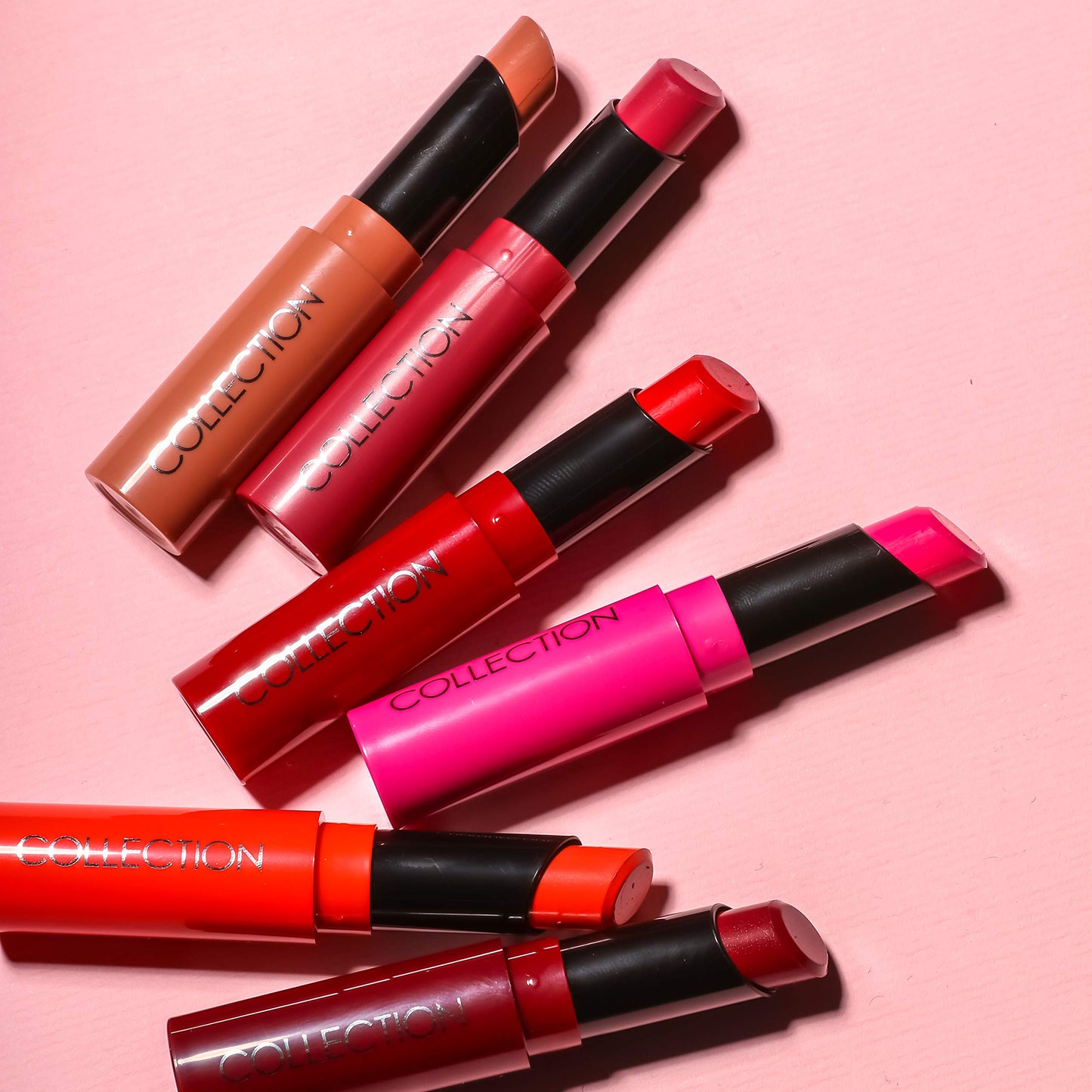 Collection SPF 15 5 London Red Lip Colour, Pink