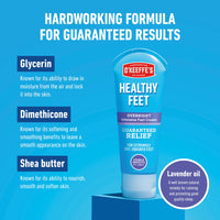 O'Keeffe's O’Keeffe’s Healthy Feet Overnight 80ml – Intensive Moisturising Foot Cream for Dry, Cracked Heels | Cracked Heel Repair Cream