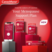 CanesMeno Menopause Support Night 30 Tablets, containing Hops, Ashwagandha, Vitamin B6 and Magnesium