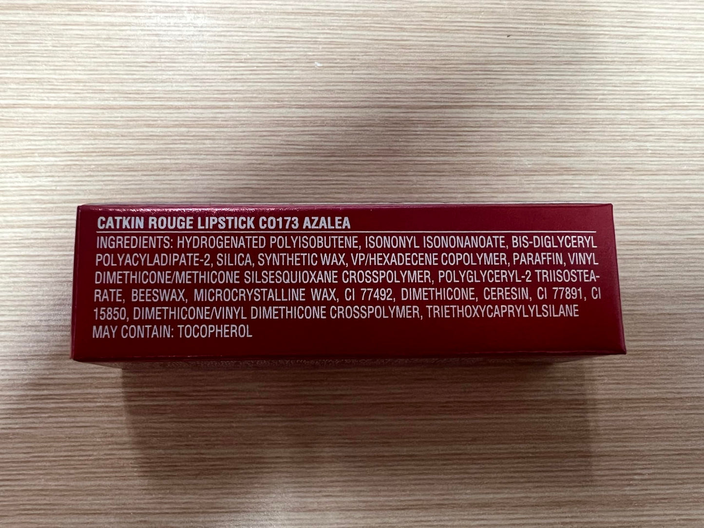 CATKIN Long Lasting Matte Lipstick, High Impact Red Lipstick with Moisturizing Formula, enriched with Avocado Oil and Vitamin E, 3.2g