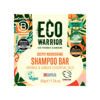 Little Soap Company Eco Warrior Deeply Nourishing Mini Shampoo Bar, Vegan Travel Size, 50g