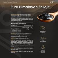 ALPHA01 Himalayan Shilajit Resin 30g – Gold Grade 100% Pure Gilgit-Baltistan Source – Rich in 80% Fulvic & Humic Acid, Minerals – by Alpha01