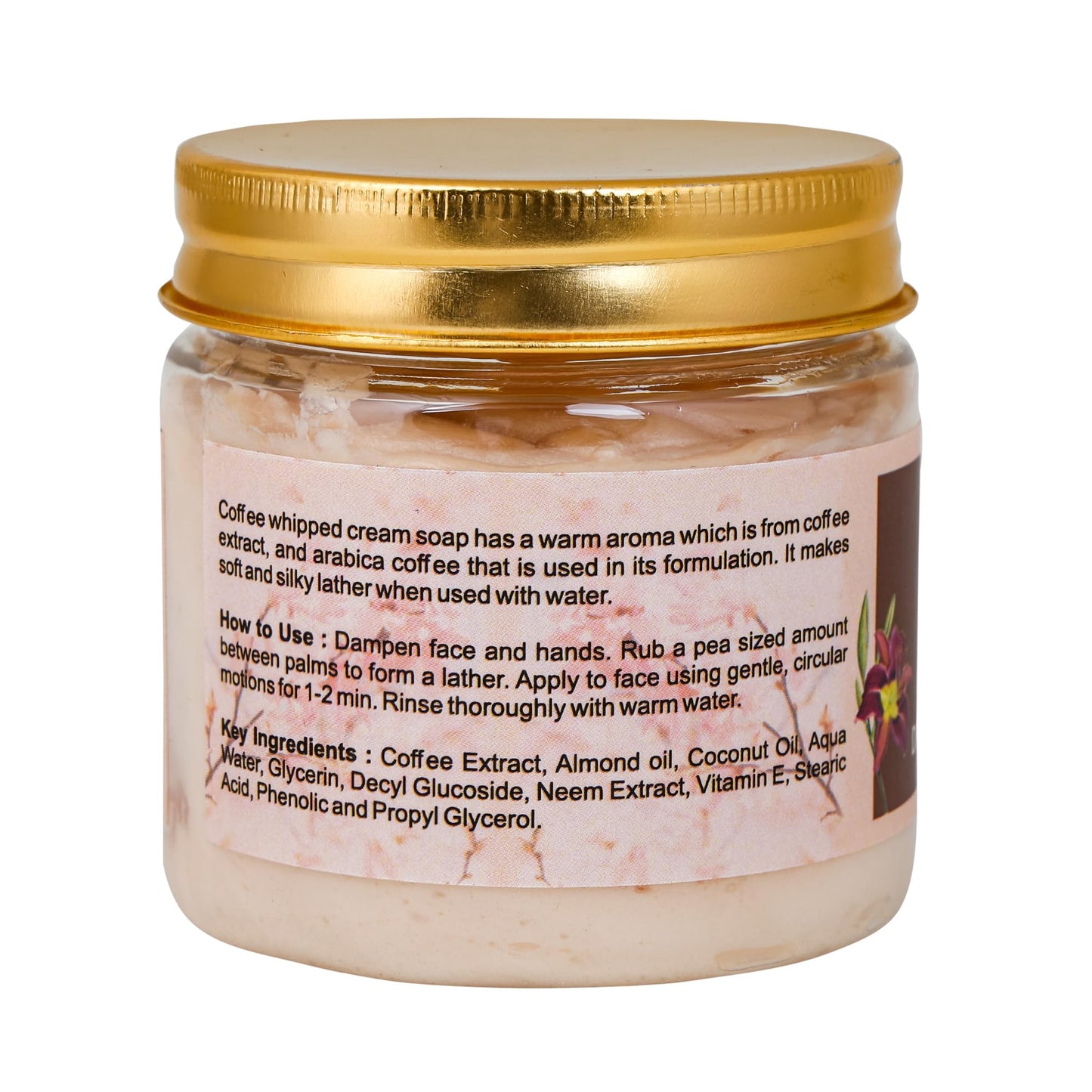 AATMANA Face Wash Dalgona Coffee | Hydrating Face Wash for Sensitive Skin, Removes Makeup & Gently Cleanses Without Over Drying -100 Grams