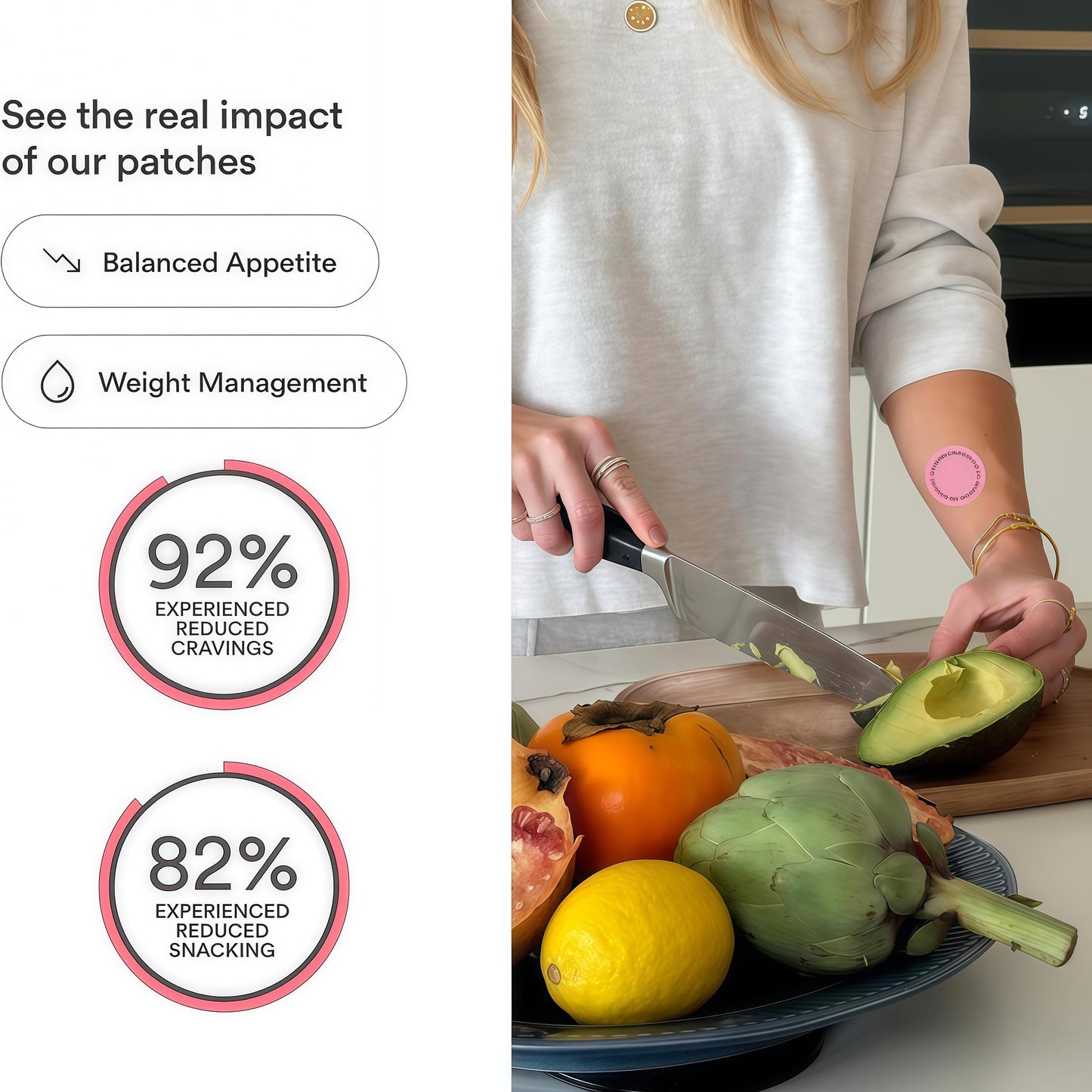 Curlady Bobbihealth Lab Weightless Berberine Patches, Healthy Shape Support, Botanical Plant-Based Formula with Berberine, Chromium, Vitamin B Complex, L-Glutamine, 30/60 Vegan Patches