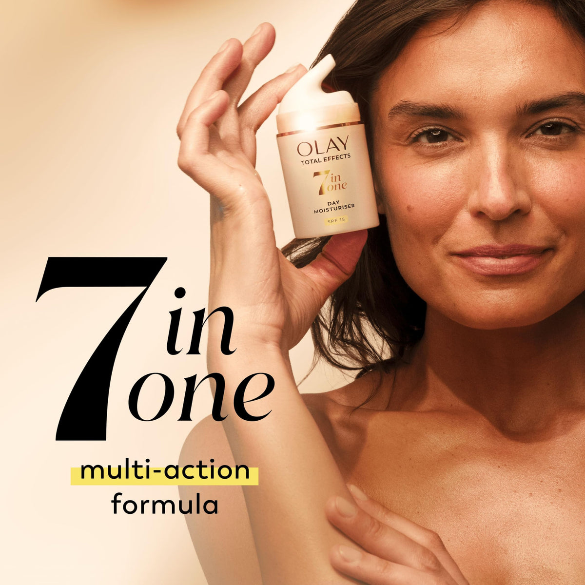 OLAY TOT EFF MOISTURISER CRM Olay Total Effects 7-In-1 Anti-Ageing Moisturiser With Spf15, Niacinamide, Vitamin C And E, 50 Ml