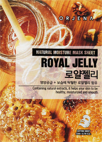 Orjena ORJENA | Natural Moisture Royal Jelly Mask Sheet | 23mL X 3 PACK | K-Beauty
