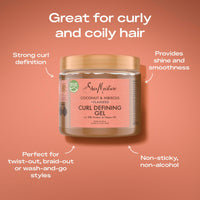 Shea Moisture SheaMoisture - Coconut & Hibiscus Defining Styling Gel 431 ml