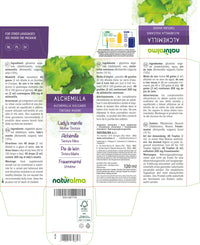 Lady's Mantle (Alchemilla vulgaris) herb Alcohol-Free Mother Tincture Naturalma - Liquid Extract Drops 120 ml - Food Supplement - Vegan