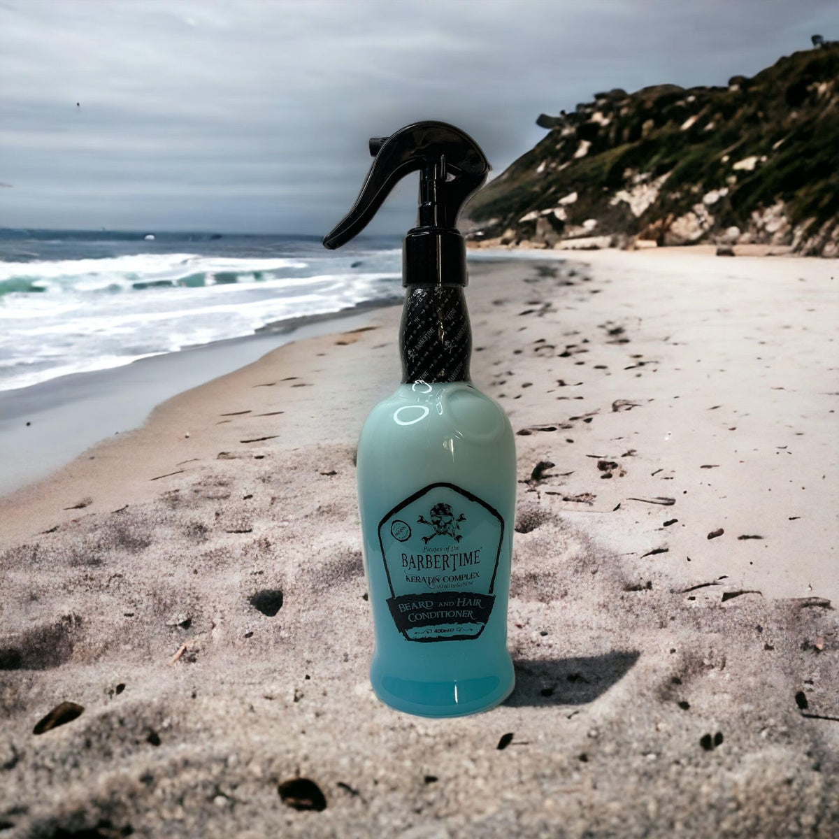 BARBERTIME Beard and Hair Conditioner | Blow Dry | Vitality and Shine | Keratin Complex 400 ml