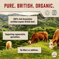 Hirsch Organic UK Grass Fed Beef Liver Supplement - Soil Association Certified 100% Organic and Glyphosate Free & Vitamin & Mineral 3rd Party Tested