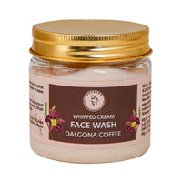 AATMANA Face Wash Dalgona Coffee | Hydrating Face Wash for Sensitive Skin, Removes Makeup & Gently Cleanses Without Over Drying -100 Grams