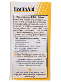 HealthAid Evening Primrose Oil 500 mg 120 Capsules