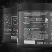 Applied Nutrition Bundle ABE Pre Workout 375g + JUG 2.5 LT Matt Black | All Black Everything Pre Workout Powder, Energy & Physical Performance with Creatine, Beta Alanine (Energy Flavour)