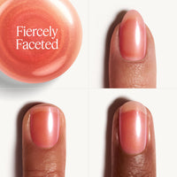 essie Essie Nail Art Studio, Metallic Orange Nail Topcoat, Fiercely Faceted