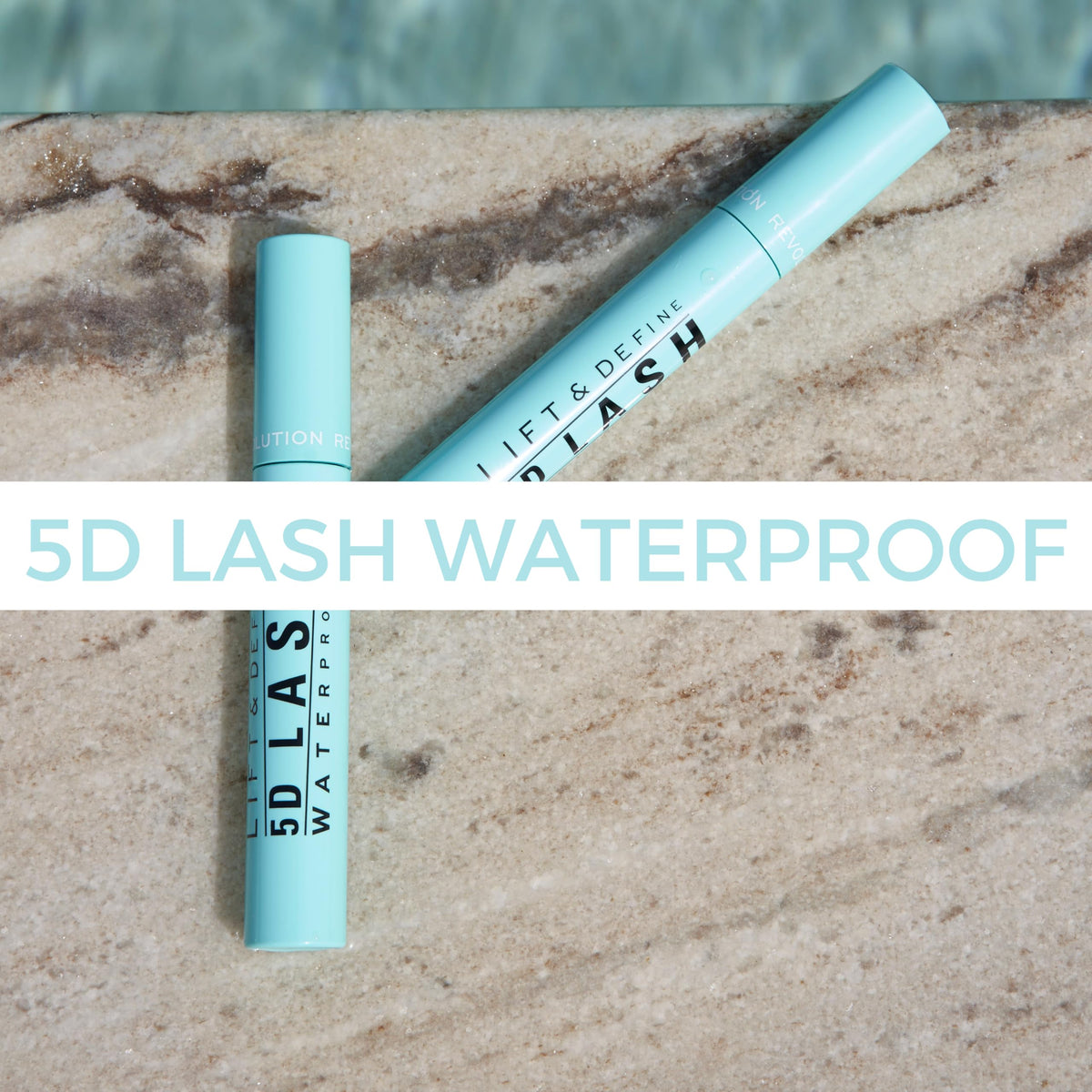Revolution Beauty London 5D Lash Waterproof Mascara, Add Volume, Impact and Length, Black, 8g
