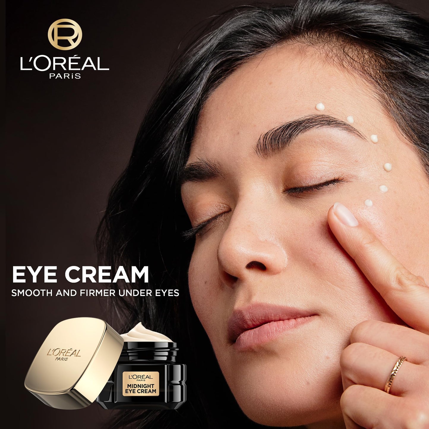L'Oreal Paris Cell Renew Midnight Eye Cream, Age Perfect, Vitamin E, 15ml