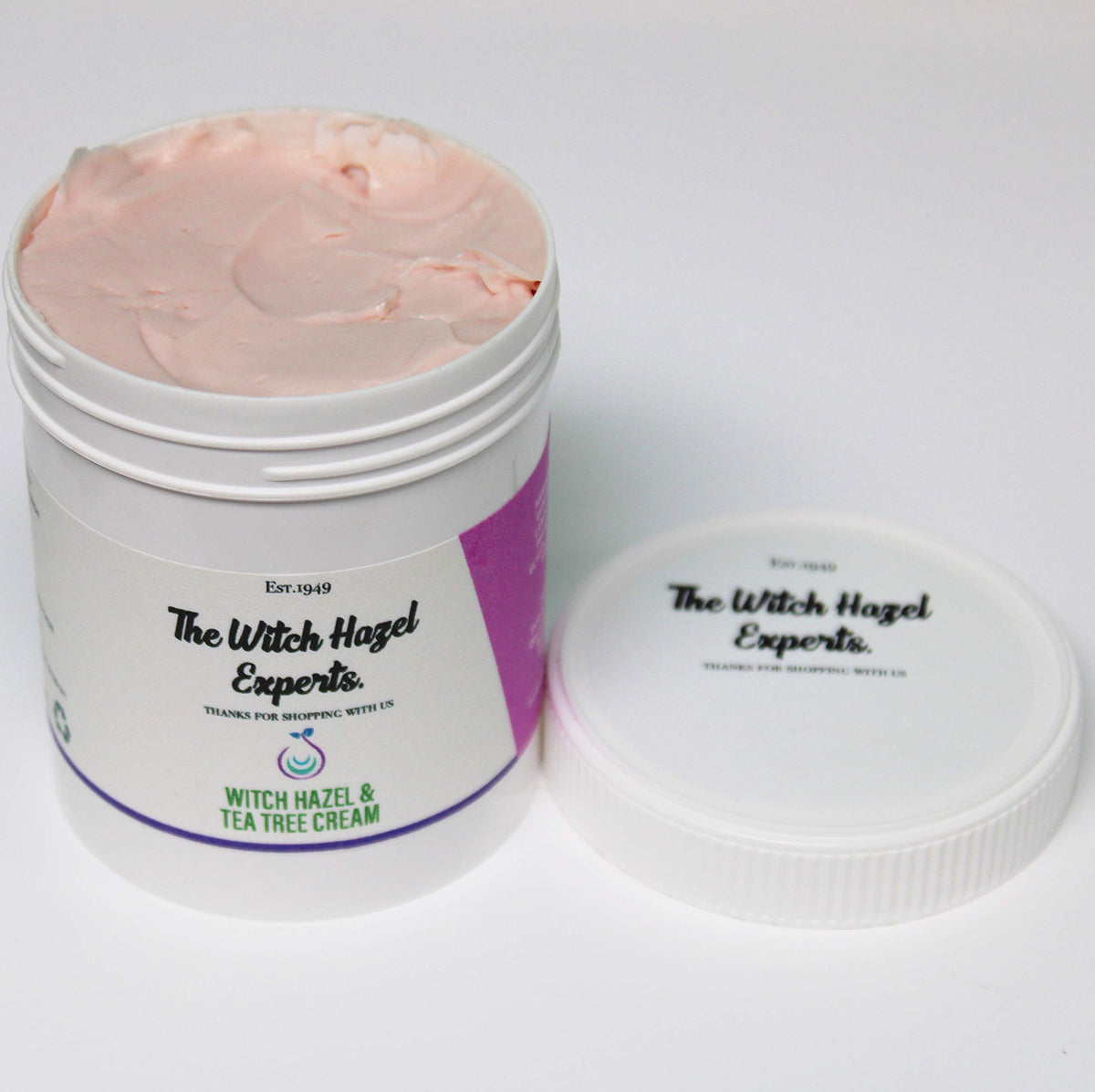 Veil Cover Cream The Witch Hazel Experts | Tea Tree & Witch Hazel Cream 200g | Calm Irritated Skin & Rashes
