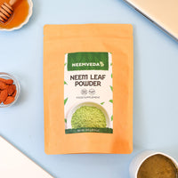 Neemveda Neem Leaf Powder 250 Grams (Azadirachta Indica) for Eating, Organically Grown, Premium Quality Neem Powder