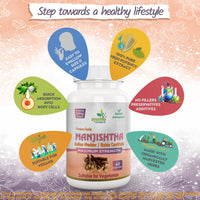 KEESON Ayushya Manjishtha Capsule, 60 Capsules, Natural