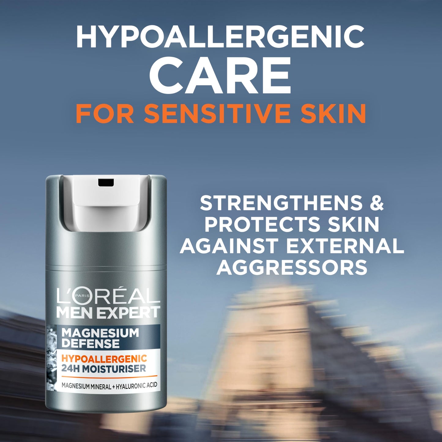 L’Oréal Paris men expert L'Oréal Paris Men Expert Moisturiser Sensitive Skin Magnesium 50ml
