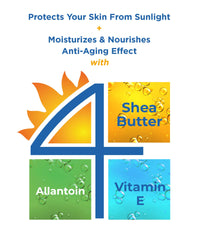 MCG Medical Cosmeceutical Group McG Sunogen Natural Sunscreen SPF 50 with Shea Butter Oil, Vitamin - Sun Cream for Face Women, UVA&UVB, Anti-Aging Ultra Protection Hydrating for All Skin Types