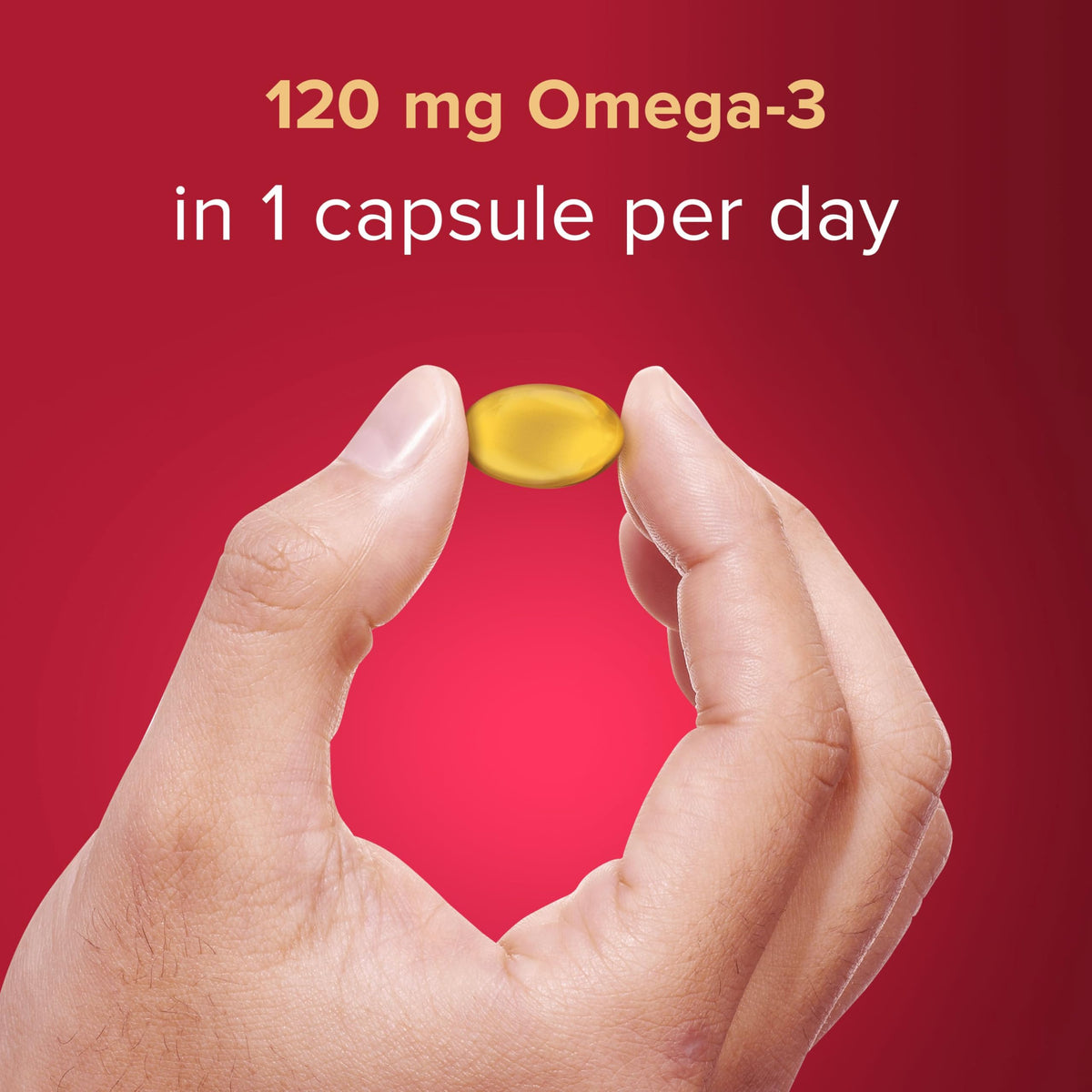 SEVEN SEAS Seven Seas Cod Liver Oil One-A-Day Omega-3 Fish Oil and Vitamin D, 120 Capsules, 4 Months Supply