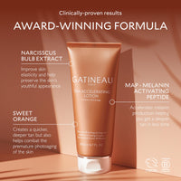 Gatineau GATINEAU Tan Accelerating Lotion 200ml + Golden Glow Gradual Tan 200ml