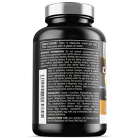 Iron Labs Nutrition Acetyl L Carnitine Capsules - Double Pack - 2000mg Acetyl L-Carnitine x 60 Servings - Carnitine Plus 6 Added Nutrients (240 Vegetarian Capsules)