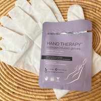 BeautyPro BEAUTYPRO HAND THERAPY Hand Mask Moisturising Gloves Anti-Ageing Treatment Dry Cracked Hand Removeable Tips Safe with Natural Gel & Extensions Nails Skincare Award Winning Brand