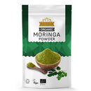 AUSHA Ausha Organic Moringa Powder 100 g - UK Certified Organic by Soil Association - Oleifera Leaf - Source of Protein, Amino Acids, Antioxidants, Dietary Fibre, Vitamins & Minerals