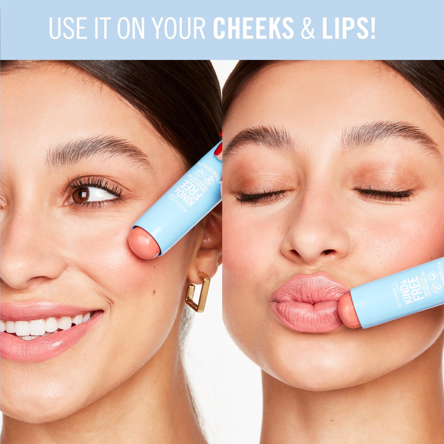 Rimmel Kind & Free Multi-Stick 002 Peachy Cheeks