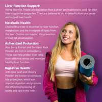 Vedic Essentials Vedic Advanced Liver Cleanse & Detox | High Strength Liver Support Capsules | 13 Essential Natural Ingredients for Healthy Liver Function | Vegan, UK Made, Premium Supplement